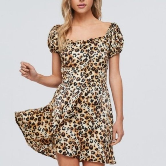 Animal Print Womens Miini Dress - Picture 2 of 4
